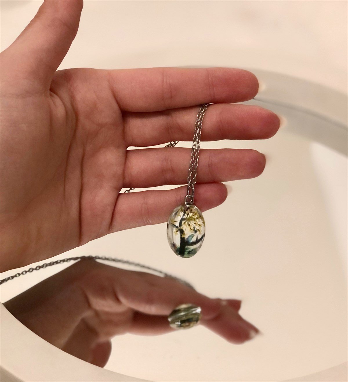 Hayat Ağacı Damla KolyeGiftmodaGmky100014