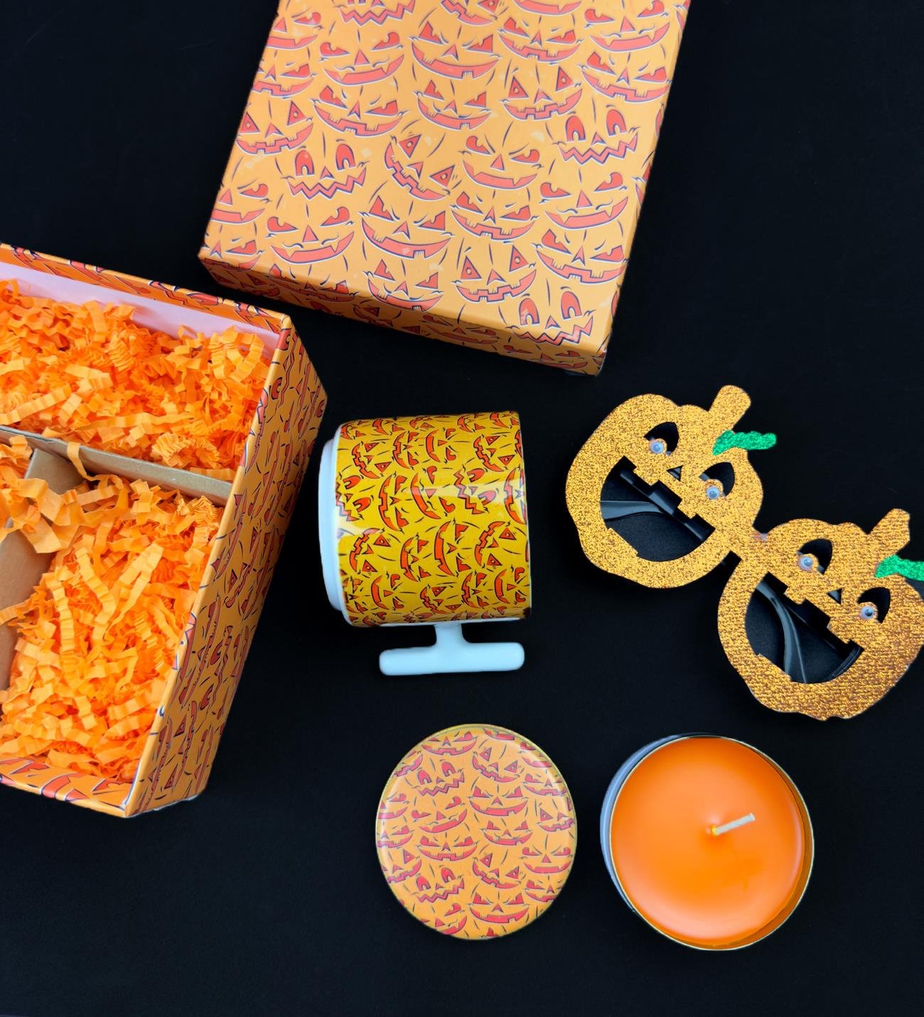 Boo Bal Kabağı Halloween Tasarımlı Cadılar Bayramı Hediye SetigiftmodaGmhs102037