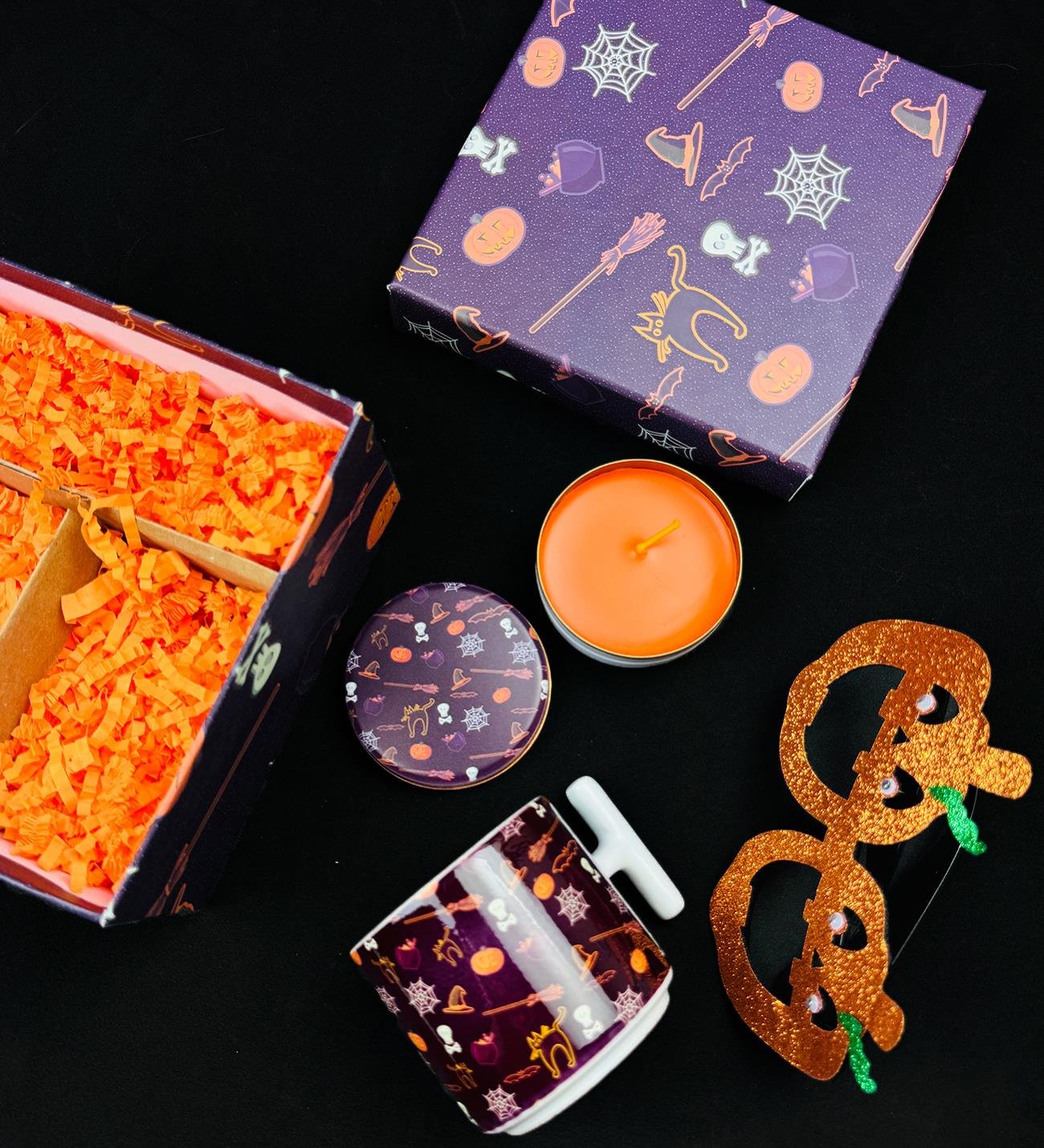 Cadı Kazanı Halloween Tasarımlı Cadılar Bayramı Hediye SetigiftmodaGmhs102034