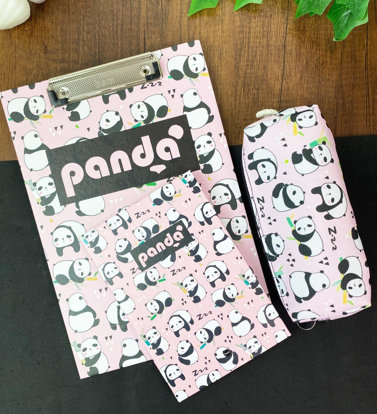 Panda Tasarımlı 3'lü Kırtasiye SetigiftmodaGmhs101781