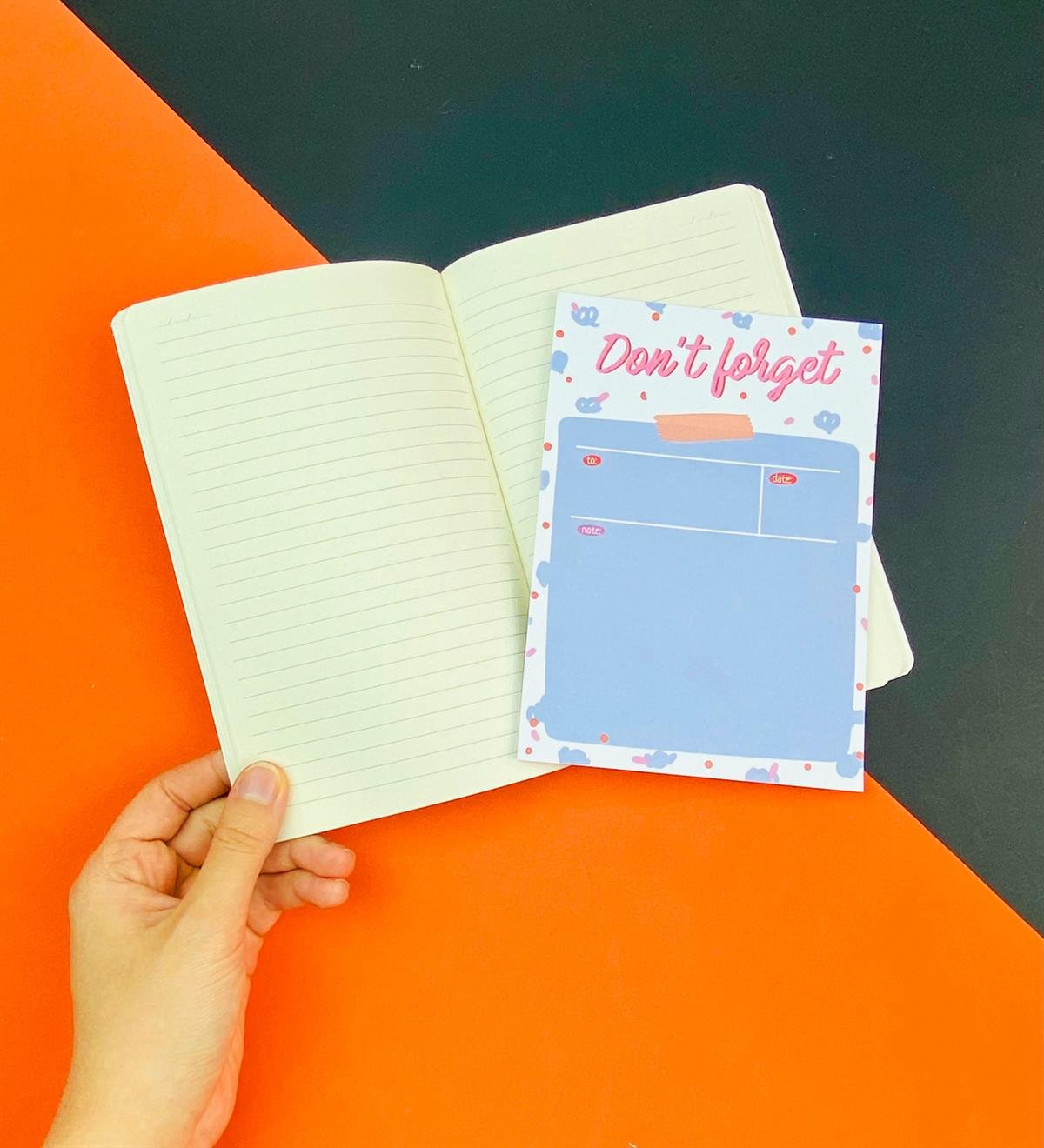 To Do List Yapılacak Listesi ve Dikişli Defter Seti Seri : 10giftmodaGmhs101944