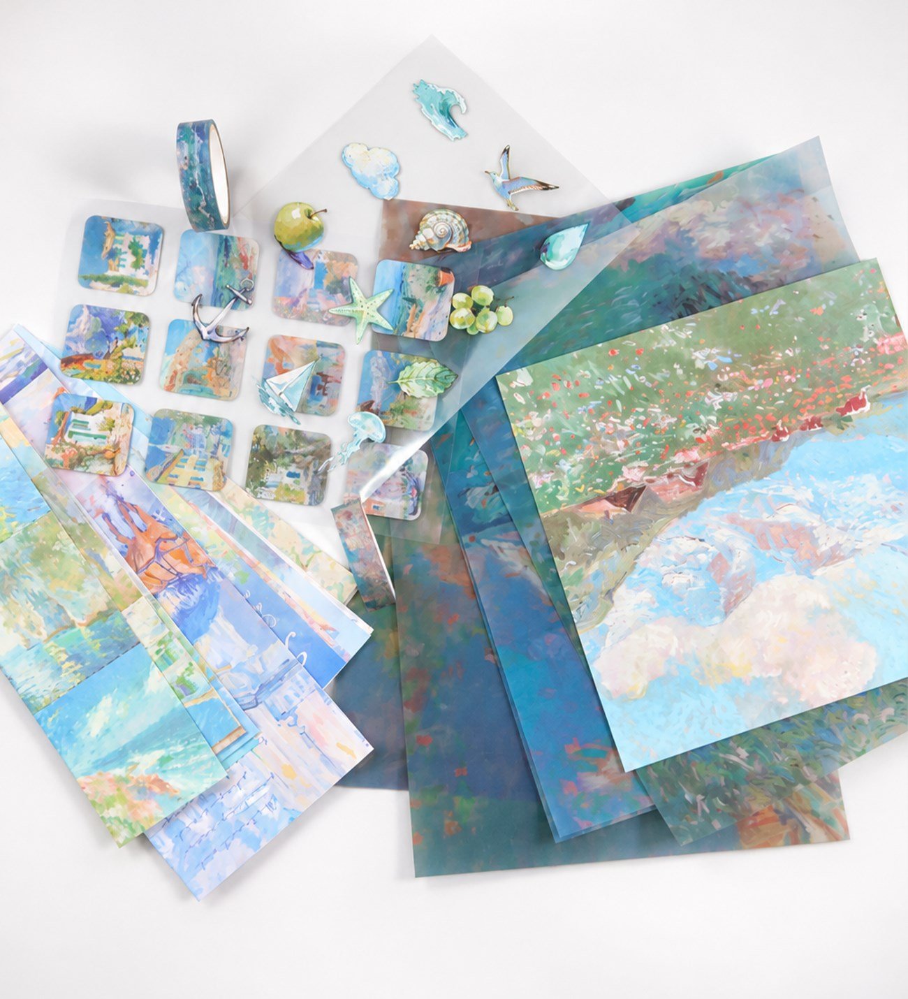 Premium Scrapbook & Journaling Yapım SetigiftmodaBM-2825