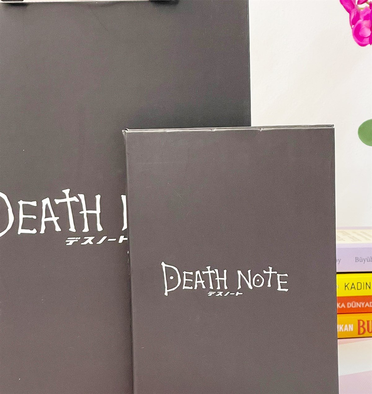Death Note Tasarımlı Sekreterlik Ve Lastikli Defter SetgiftmodaGmhs101199