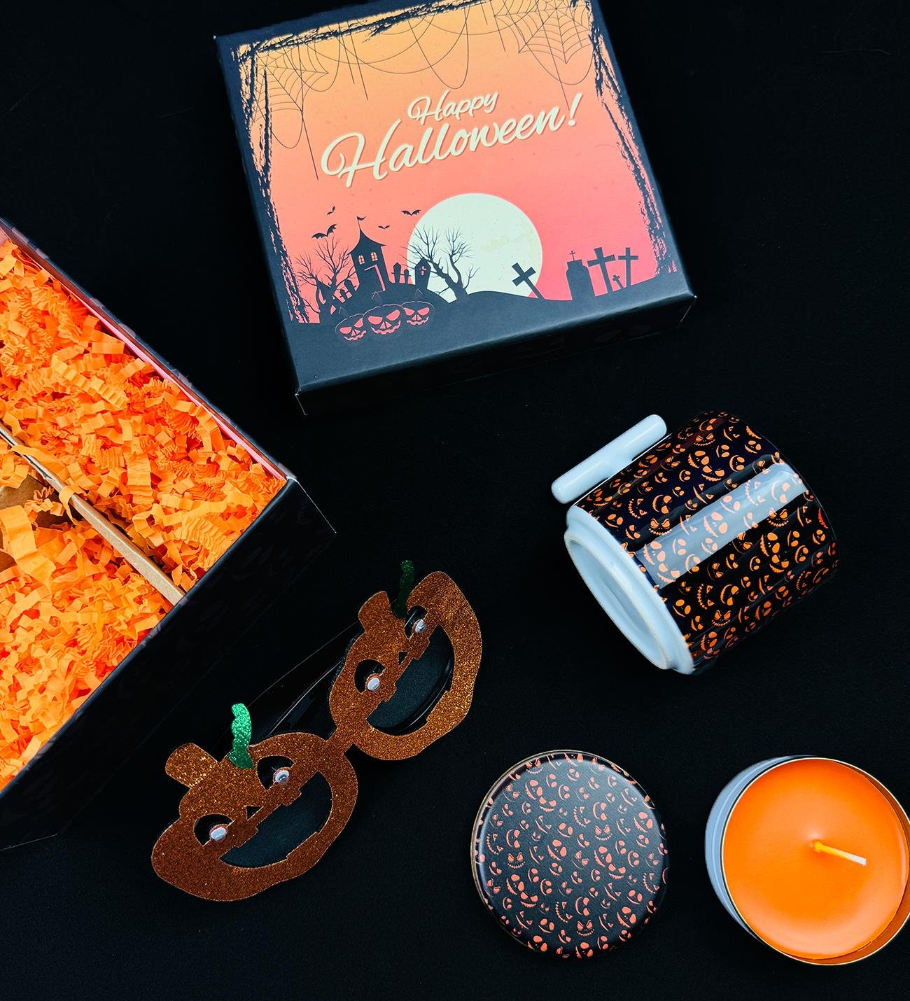 Happy Halloween Ev Tasarımlı Cadılar Bayramı Hediye SetigiftmodaGmhs102032