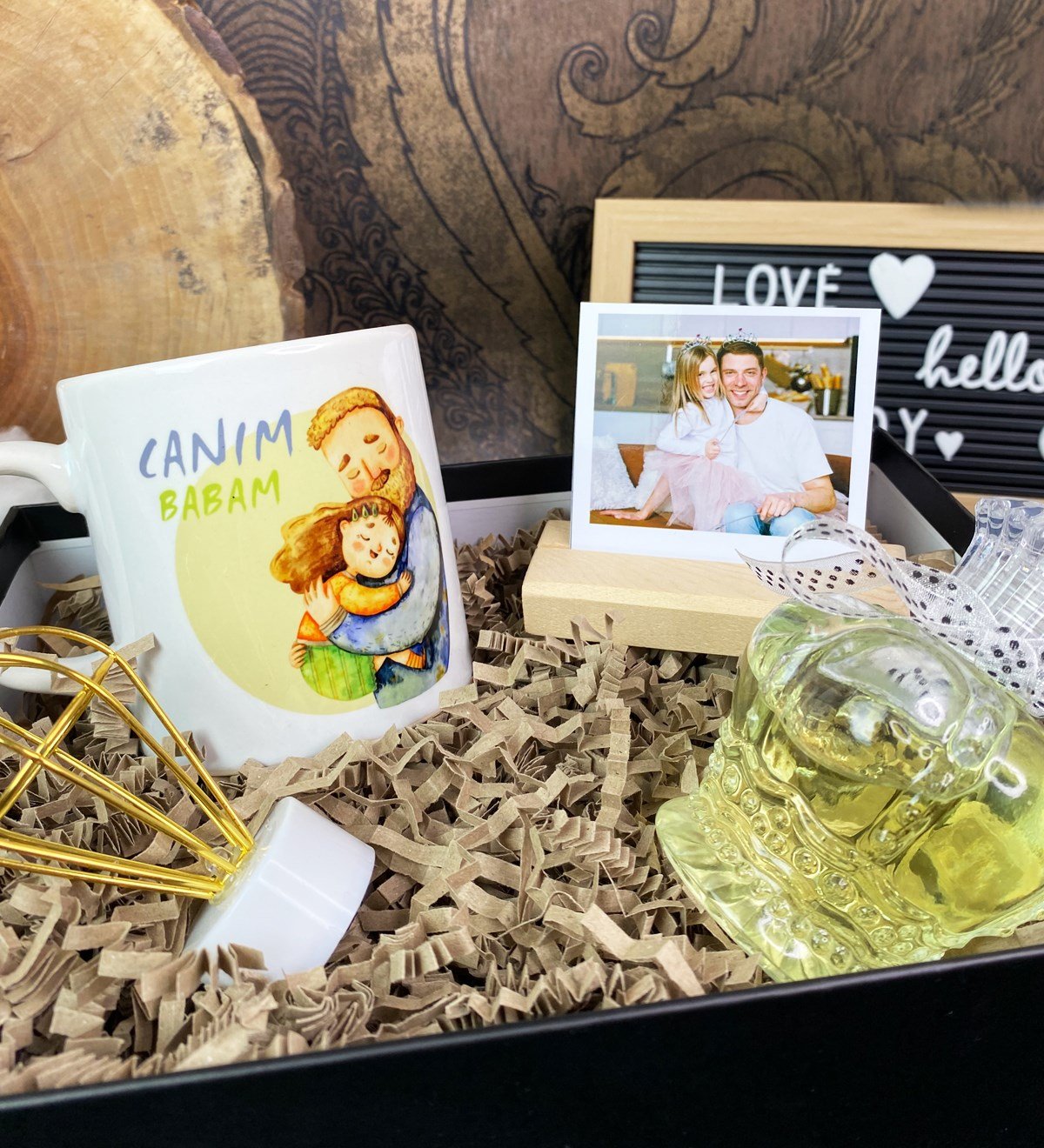 Kişiye Özel Fotoğraflı Canım Babam Hediye SetigiftmodaGmhs101700