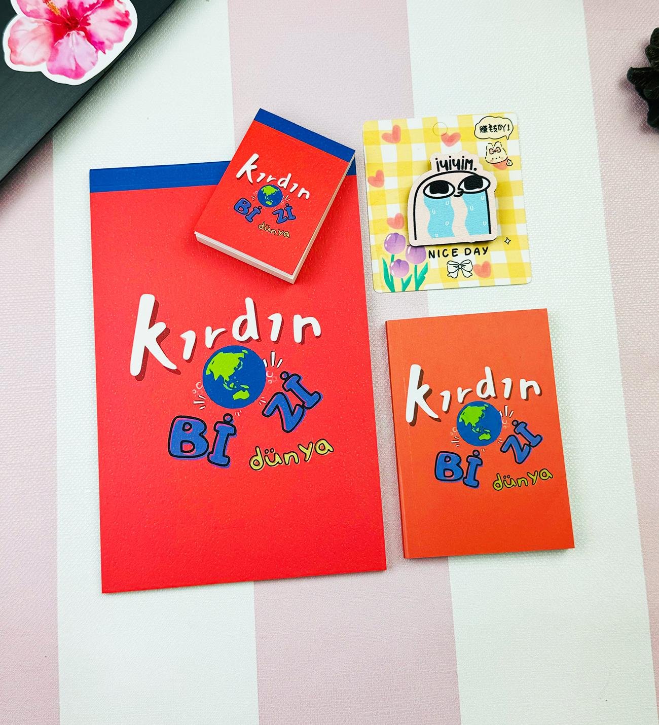 Motto Tasarımlı 4'lü Hediye Seti Seri :1giftmodaGmhs102014