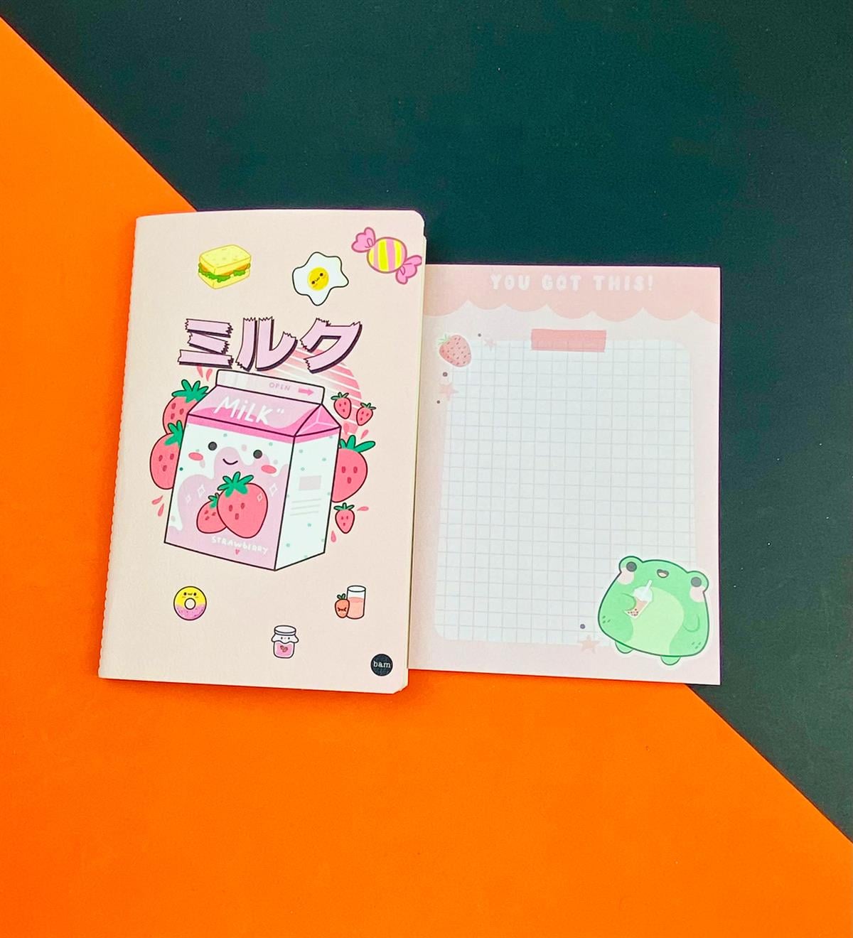 To Do List Yapılacak Listesi Dikişli Defter ve Klavye Önü Haftalık Planlayıcı Set:7giftmodaGmhs101939