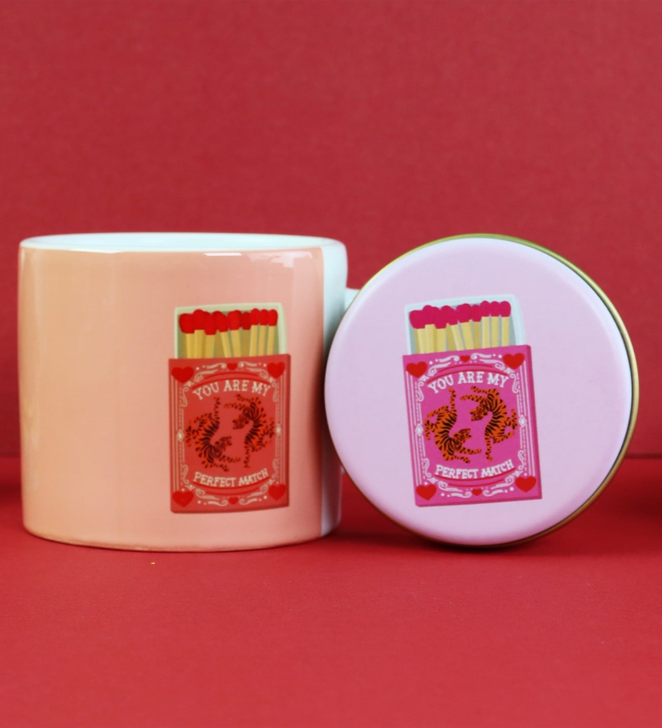 Mükemmel Uyum Kupa & Mum SetigiftmodaGmhs102081