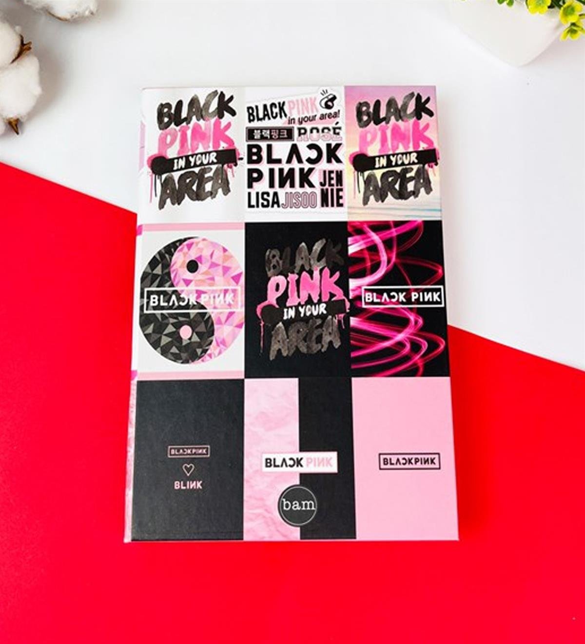 Black Pink Tasarımlı Kırtasiye SetigiftmodaGmhs101877
