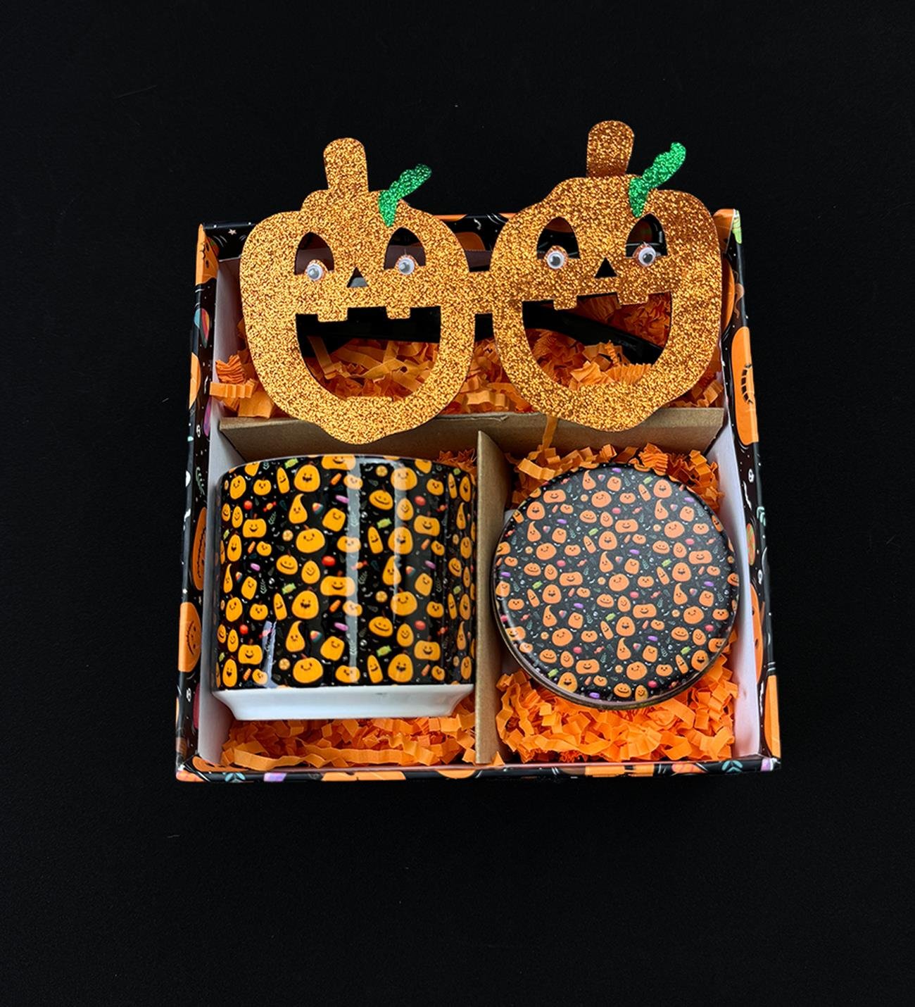 Bal Kabağı Halloween Tasarımlı Cadılar Bayramı Hediye SetigiftmodaGmhs102035