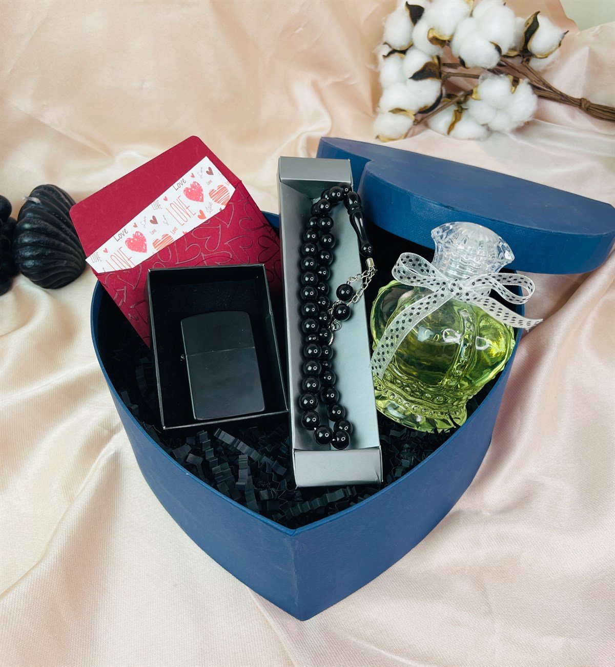 Benzinli Çakmak Ve Limon Esanslı Kolonya Sevgiliye Hediye SetigiftmodaGmhs101485