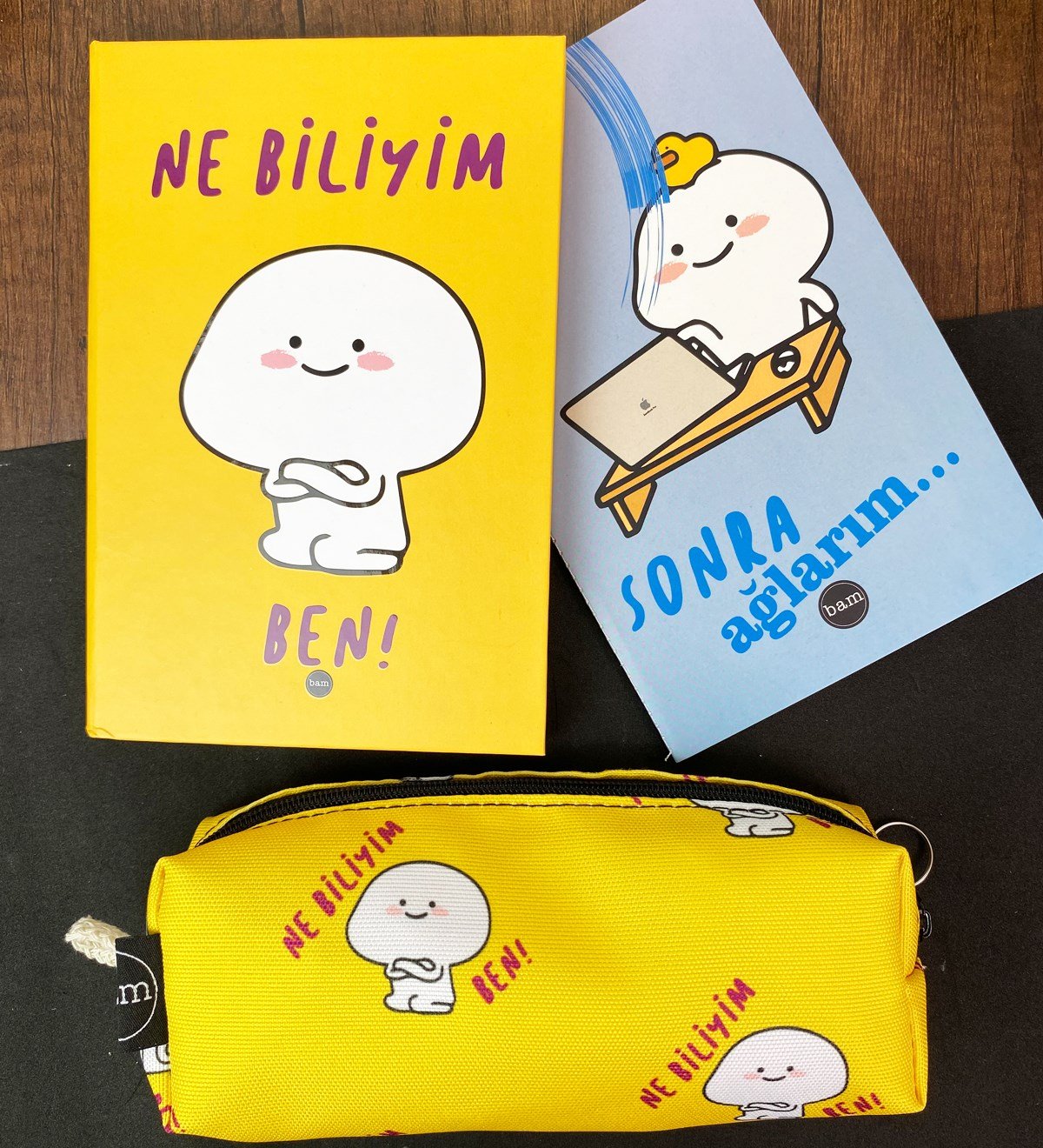 Ne Biliyim Ben Ve Sonra Ağlarım Tasarımlı Kırtasiye SetigiftmodaGmhs101780