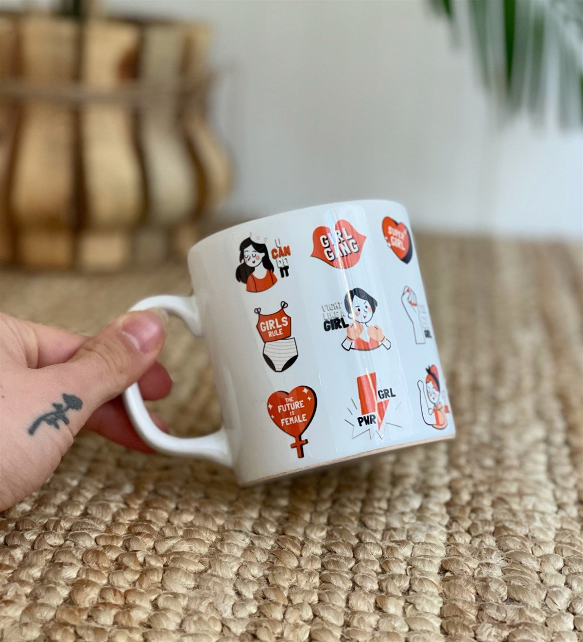 Girl Gang Tasarımlı Kupa Ve Tarihsiz AjandaGiftmoda Gmhs100468