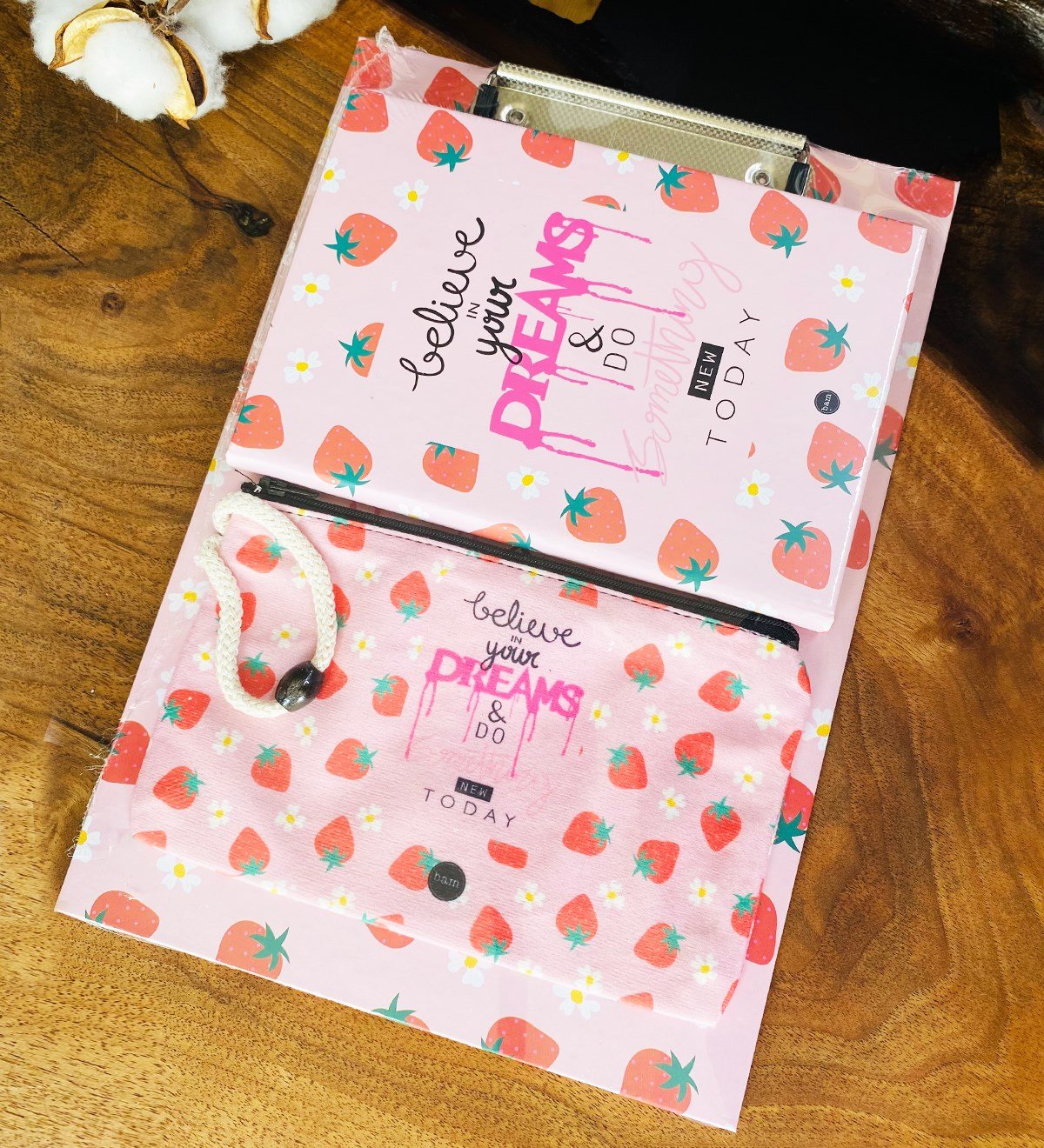 Believe In Your Dreams Sekreterlik Defter Kalemlik Kırtasiye SetigiftmodaGmhs101756