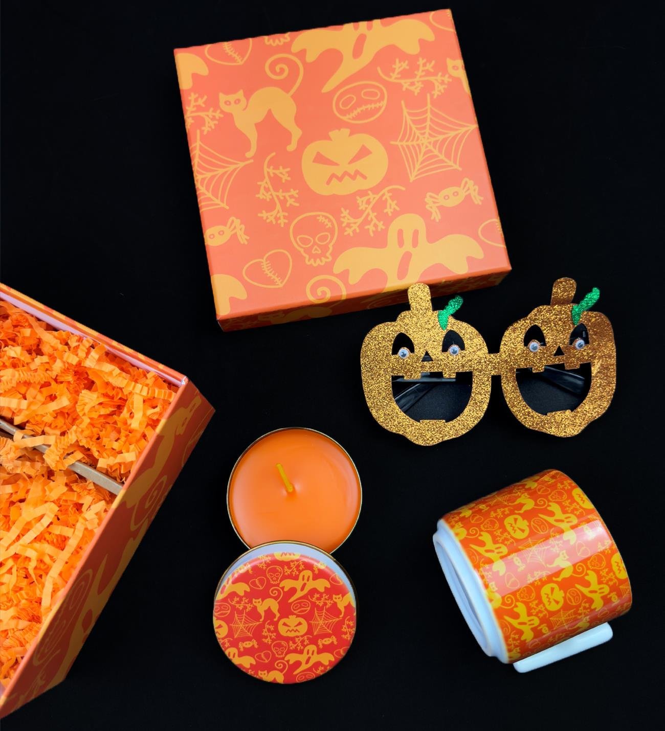 Boo Hayalet Halloween Tasarımlı Cadılar Bayramı Hediye SetigiftmodaGmhs102038