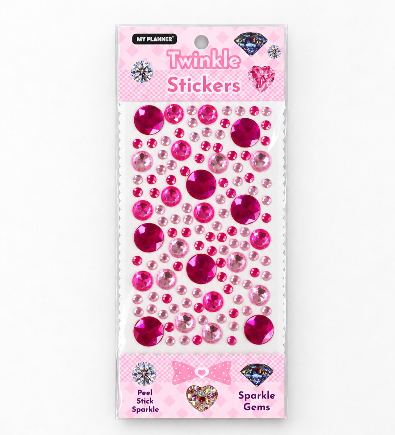 Renkli Diamond Taş StickergiftmodaBM-2993