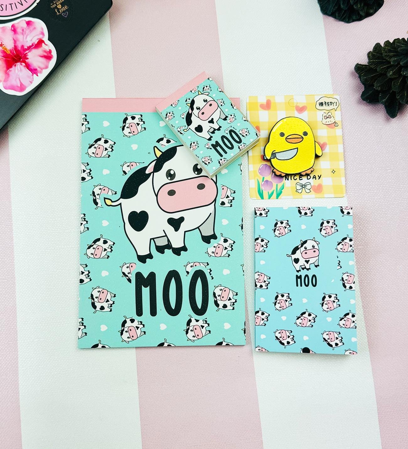 Motto Tasarımlı 4'lü Hediye Seti Seri :8giftmodaGmhs102021