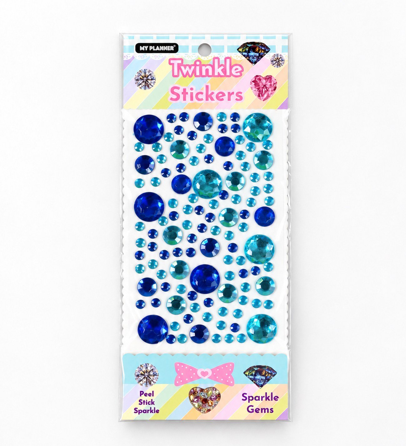 Renkli Diamond Taş StickergiftmodaBM-2993