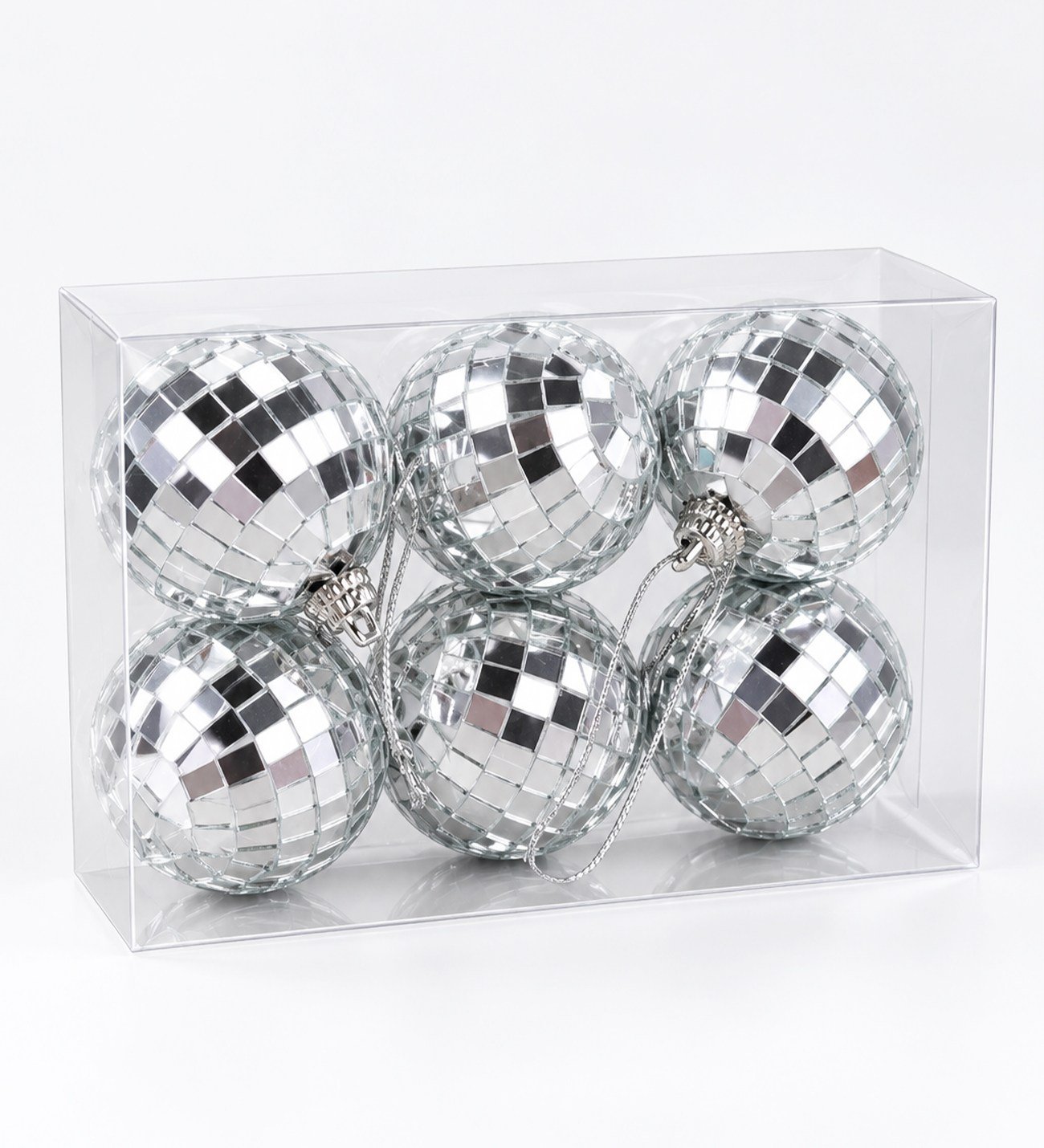 6'lı Aynalı Disco Topu Askılı Yılbaşı SüsügiftmodaBM-2661