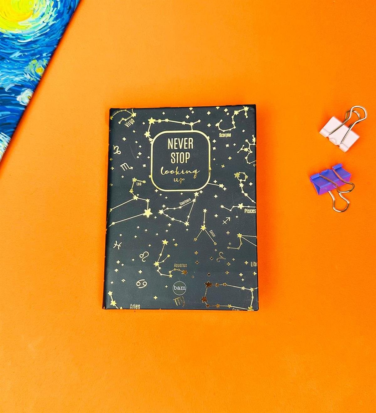 Space Tarot Tasarımlı Gezegen Fosforlu Kalemli Dolu Kırtasiye SetigiftmodaGmhs101822