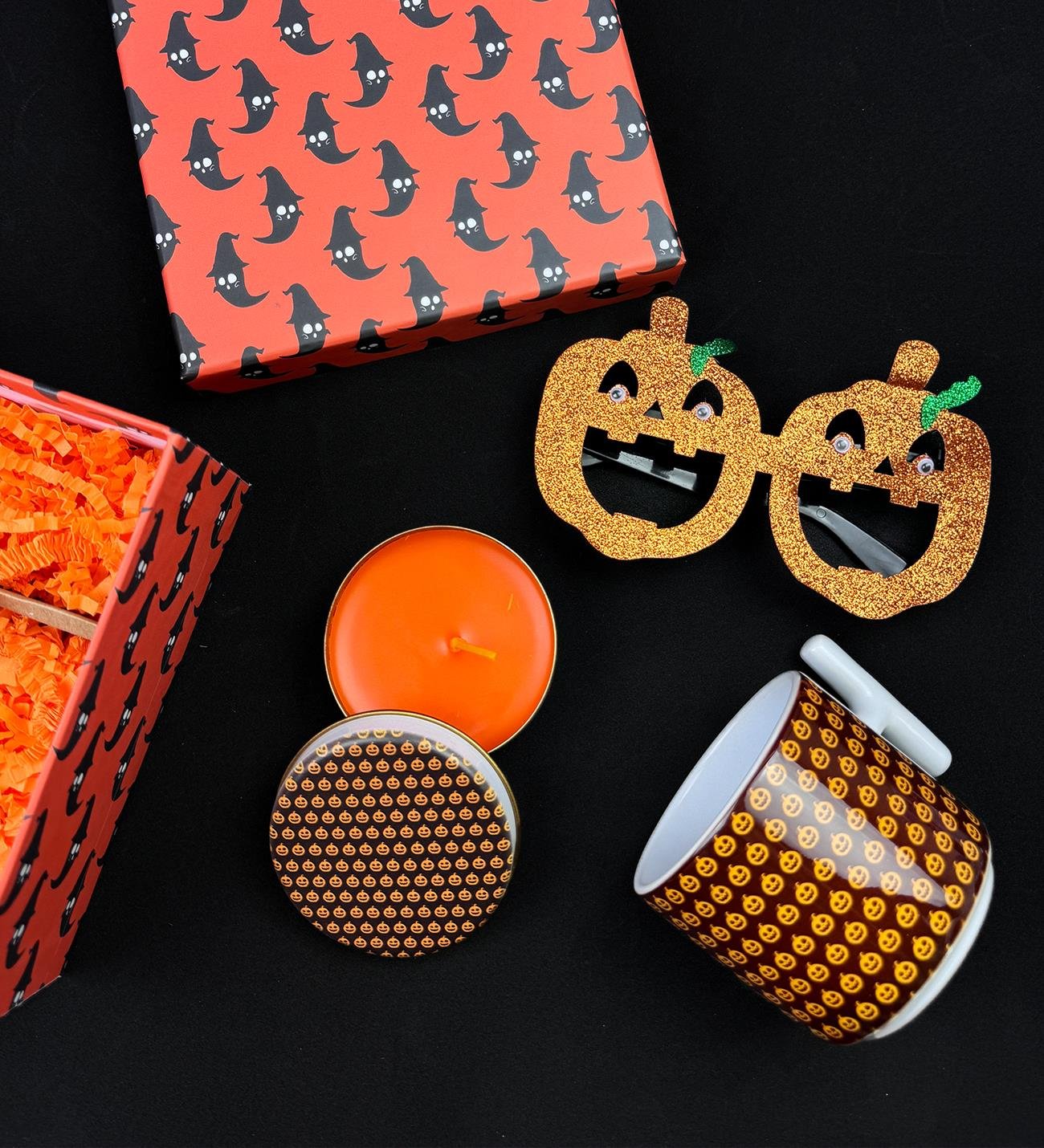 Boo Halloween Tasarımlı Cadılar Bayramı Hediye SetigiftmodaGmhs102031