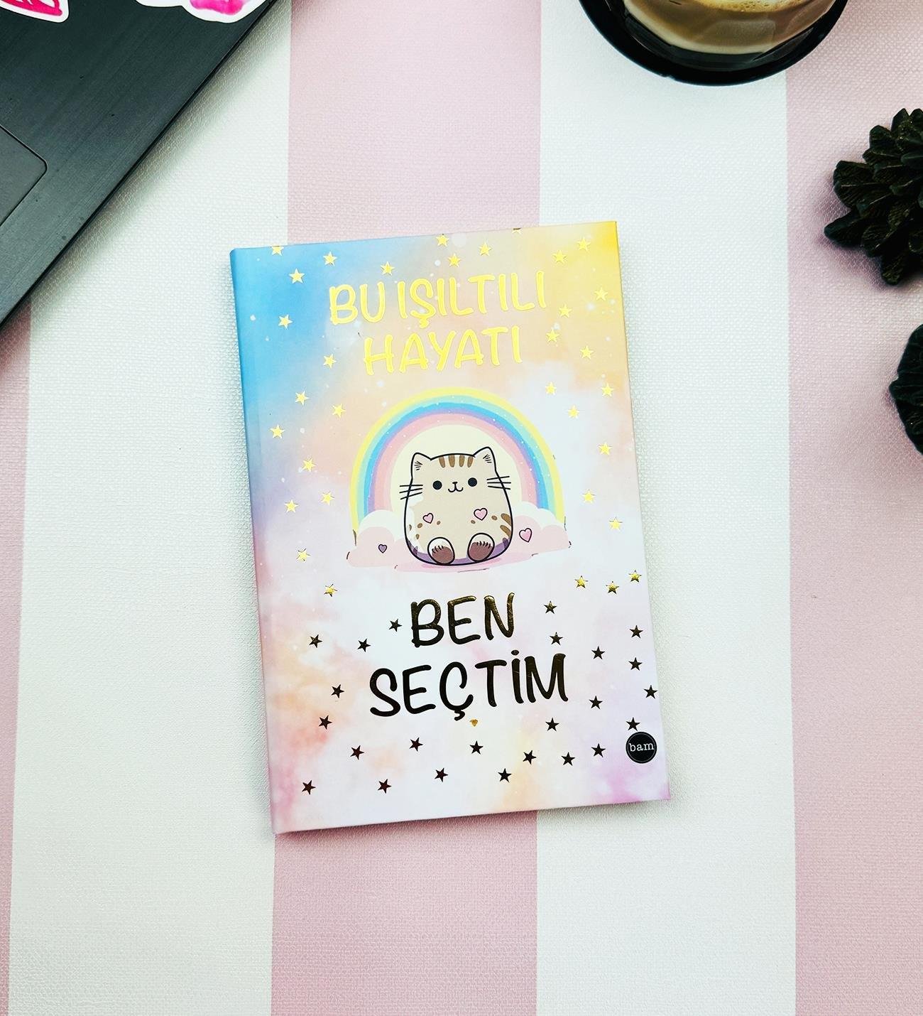 Bu Işıltılı Hayatı Ben Seçtim Tasarımlı Kırtasiye SetigiftmodaGmhs102040
