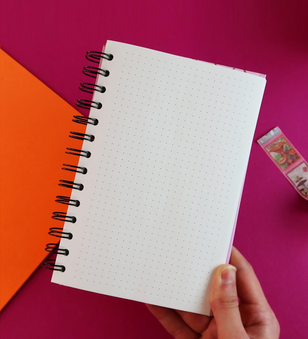 Kırmızı Sakura 3'lü Mini Hediye Kutusu ve Dot Defter, Doodle Book SetgiftmodaGmhs102072