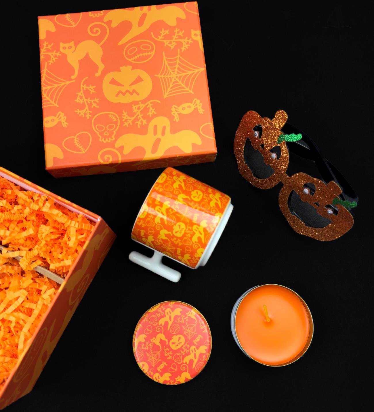 Boo Hayalet Halloween Tasarımlı Cadılar Bayramı Hediye SetigiftmodaGmhs102038