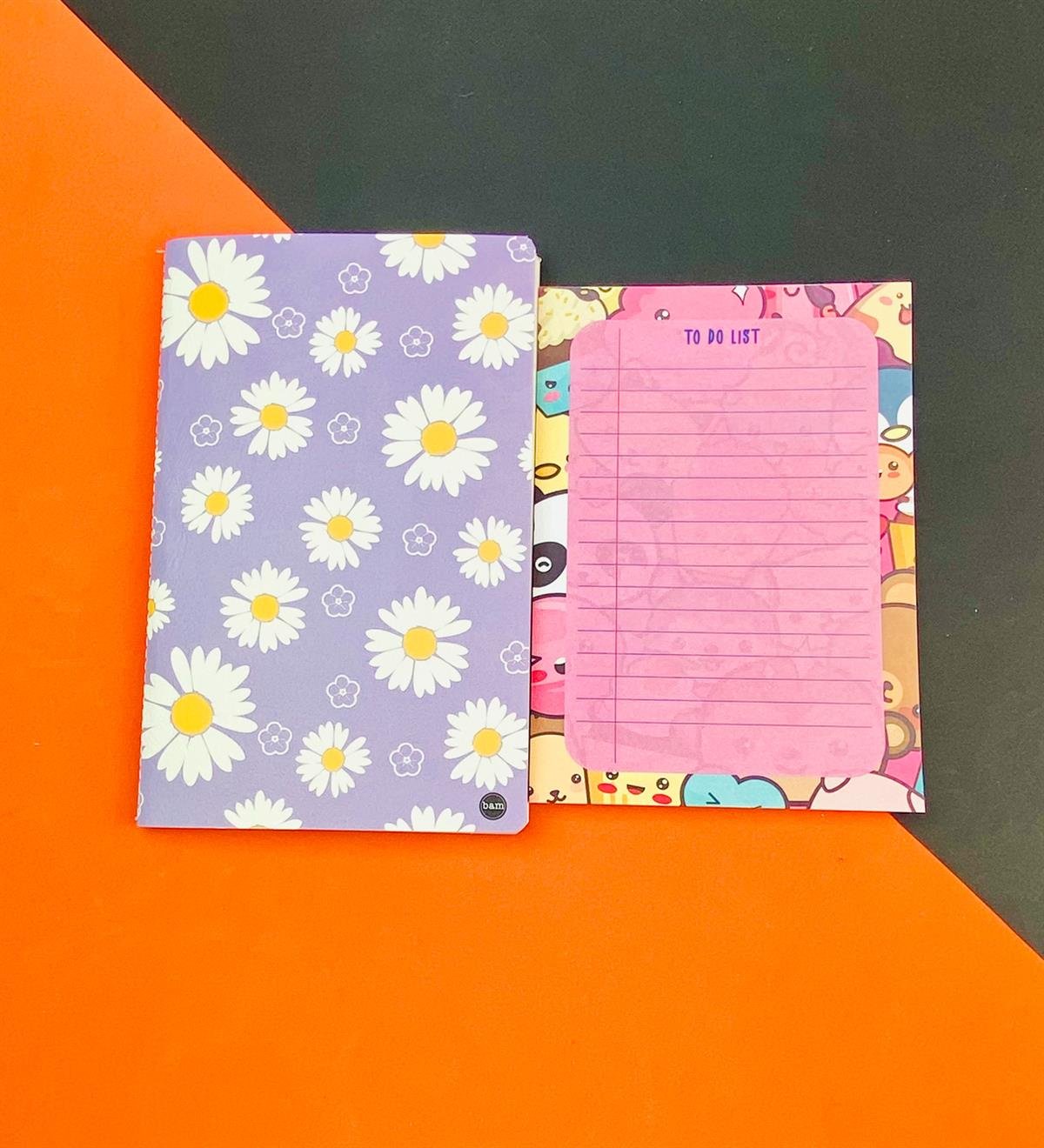 To Do List Yapılacak Listesi ve Dikişli Defter Seti Seri : 9giftmodaGmhs101942