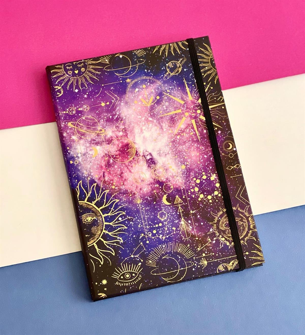 Space Tarot Lastikli Defter Ve Gezegen Fosforlu Kalem  SetgiftmodaGmhs101824
