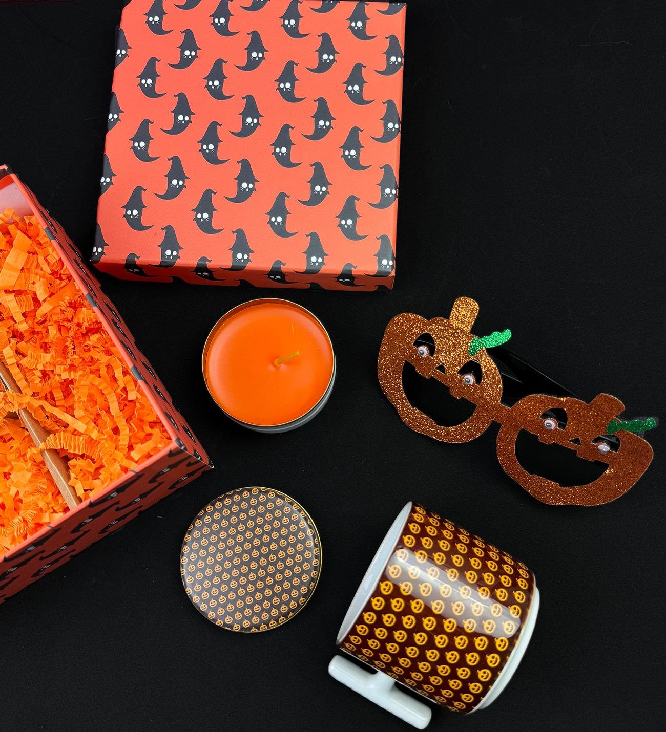 Boo Halloween Tasarımlı Cadılar Bayramı Hediye SetigiftmodaGmhs102031