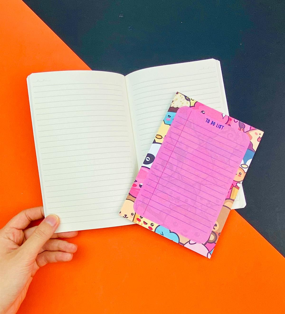 To Do List Yapılacak Listesi Dikişli Defter ve Klavye Önü Haftalık Planlayıcı Set:9giftmodaGmhs101943