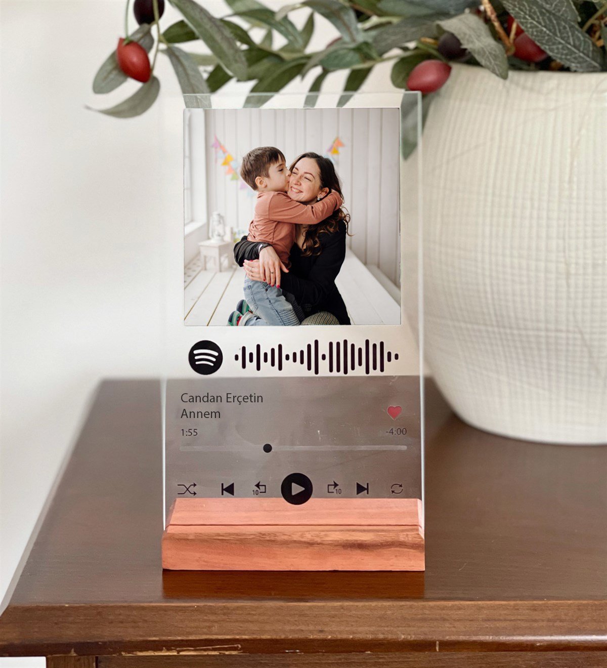 Kişiye Özel Canım Annem Spotify PlakgiftmodaGmig000030