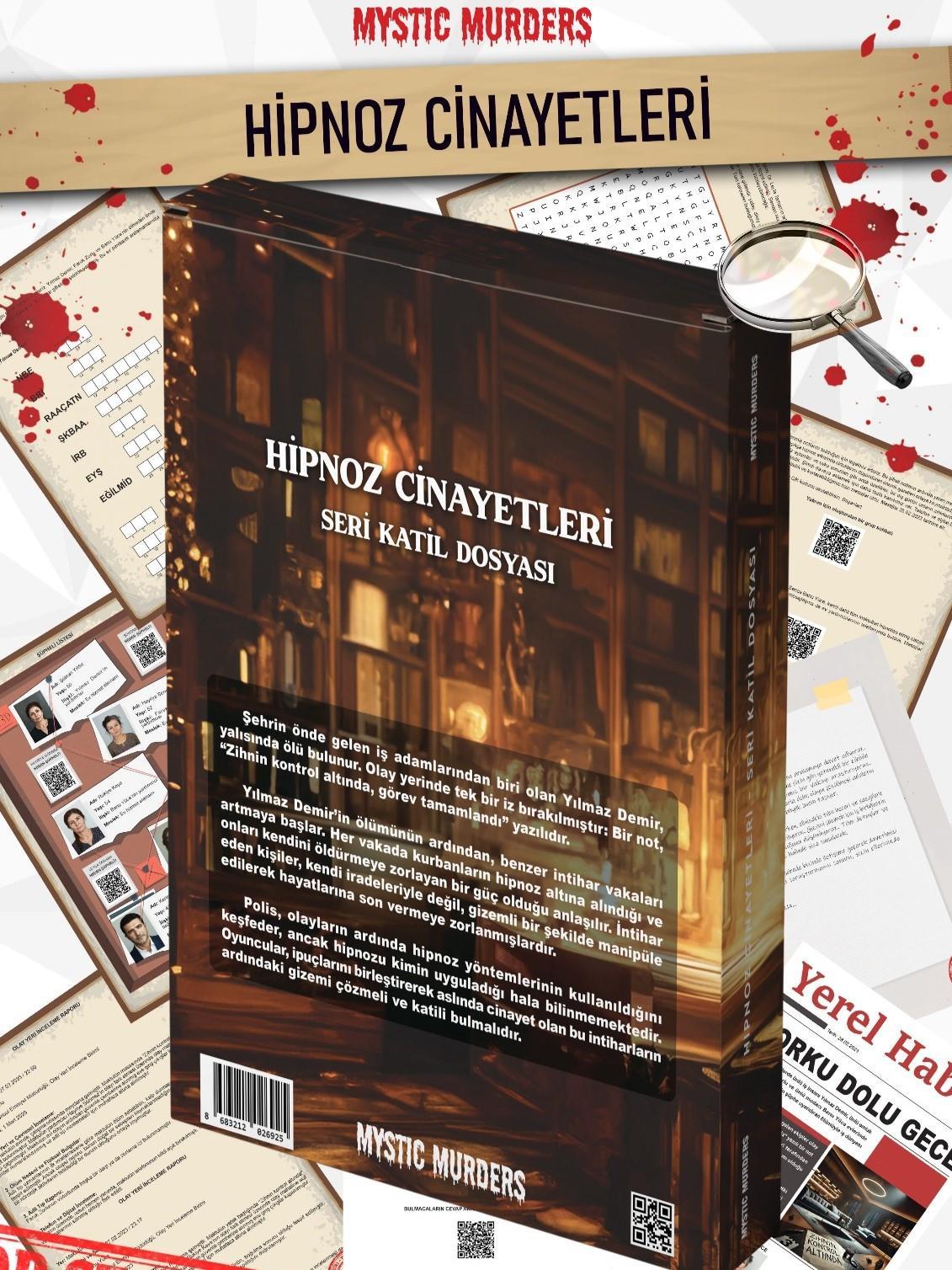 Mystic Murders Hipnoz Cinayetleri -Seri Katil Dosyası Dedektif OyunugiftmodaGmig000103