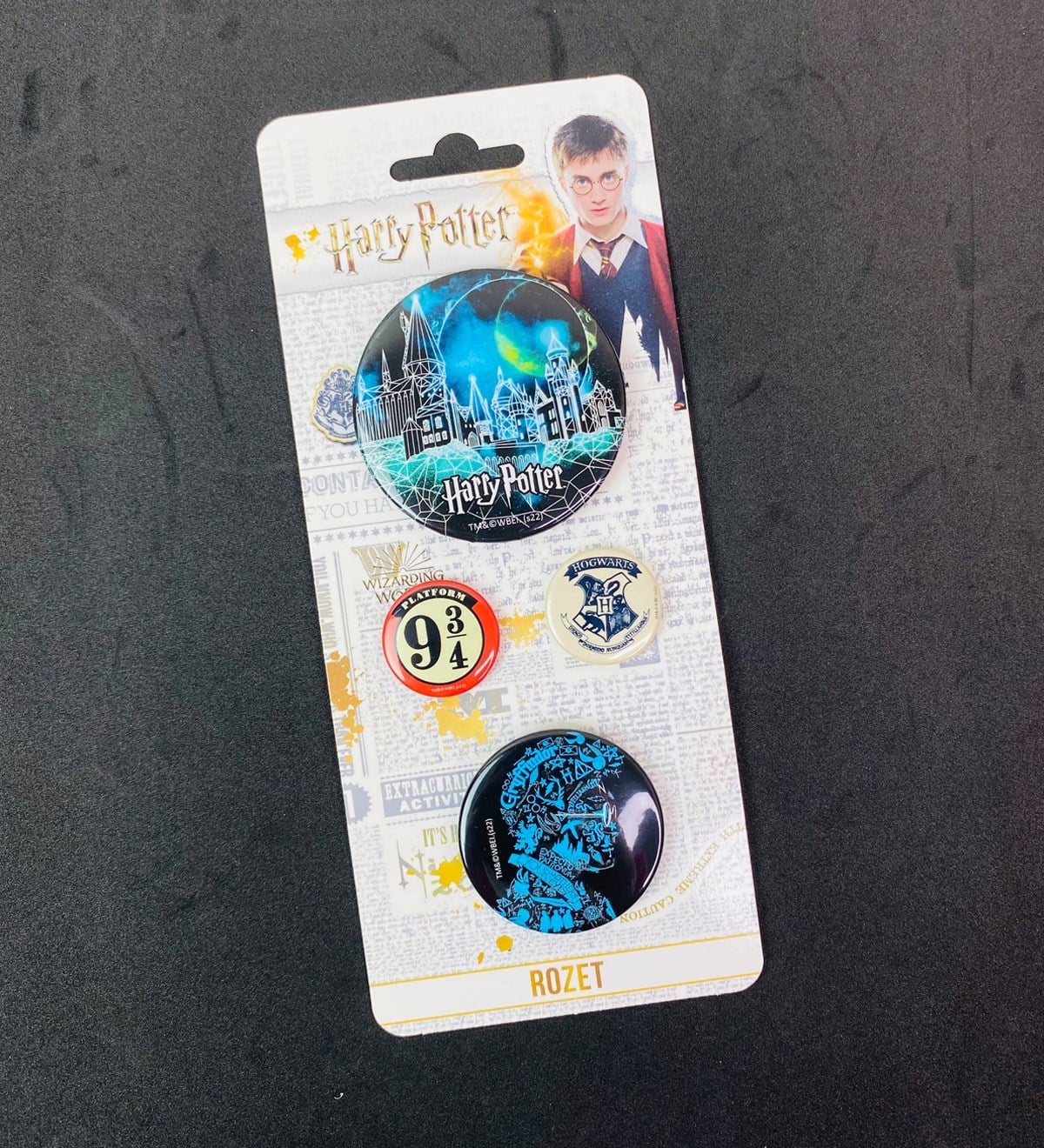 Harry Potter Lisanslı Rozet & Broş Hogwarts BinasıgiftmodaGmig000059