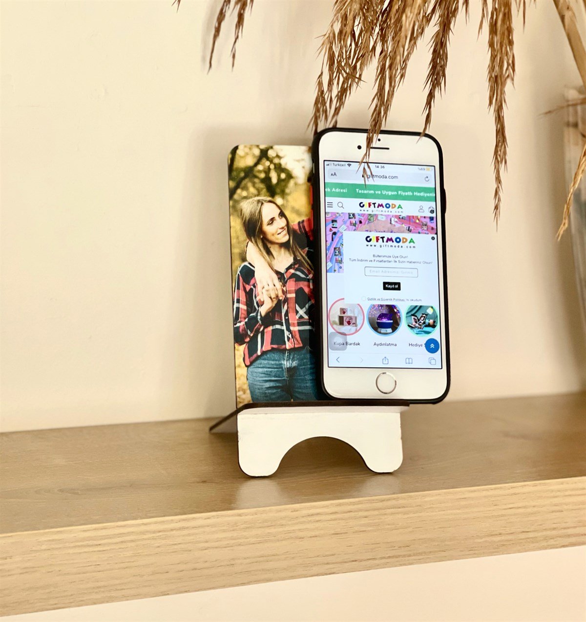 Kişiye Özel Fotoğraflı Telefon TutacağıGiftmodaGmig000043