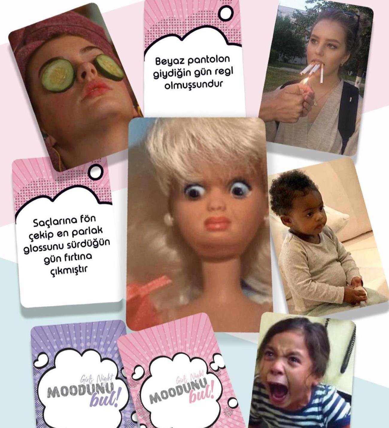 Moodunu Bul Girls Night Kutu OyunugiftmodaGmig000098
