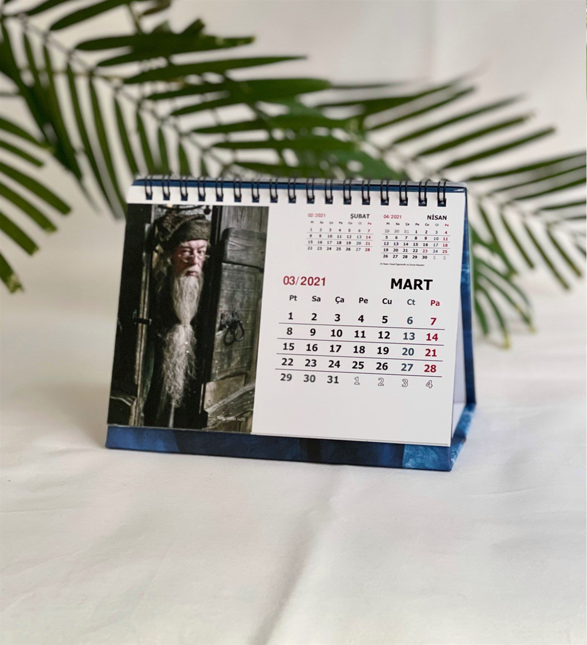 Harry Potter Lisanslı Orjinal Üçgen Masaüstü TakvimGiftmodaGmig000012