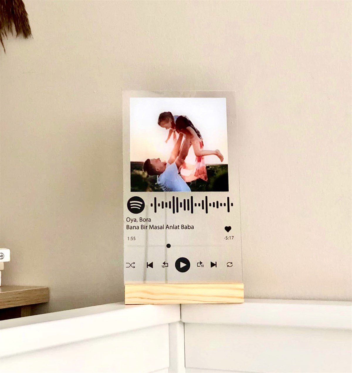 Kişiye Özel Babalar Özel Spotify PlakgiftmodaGmig000042