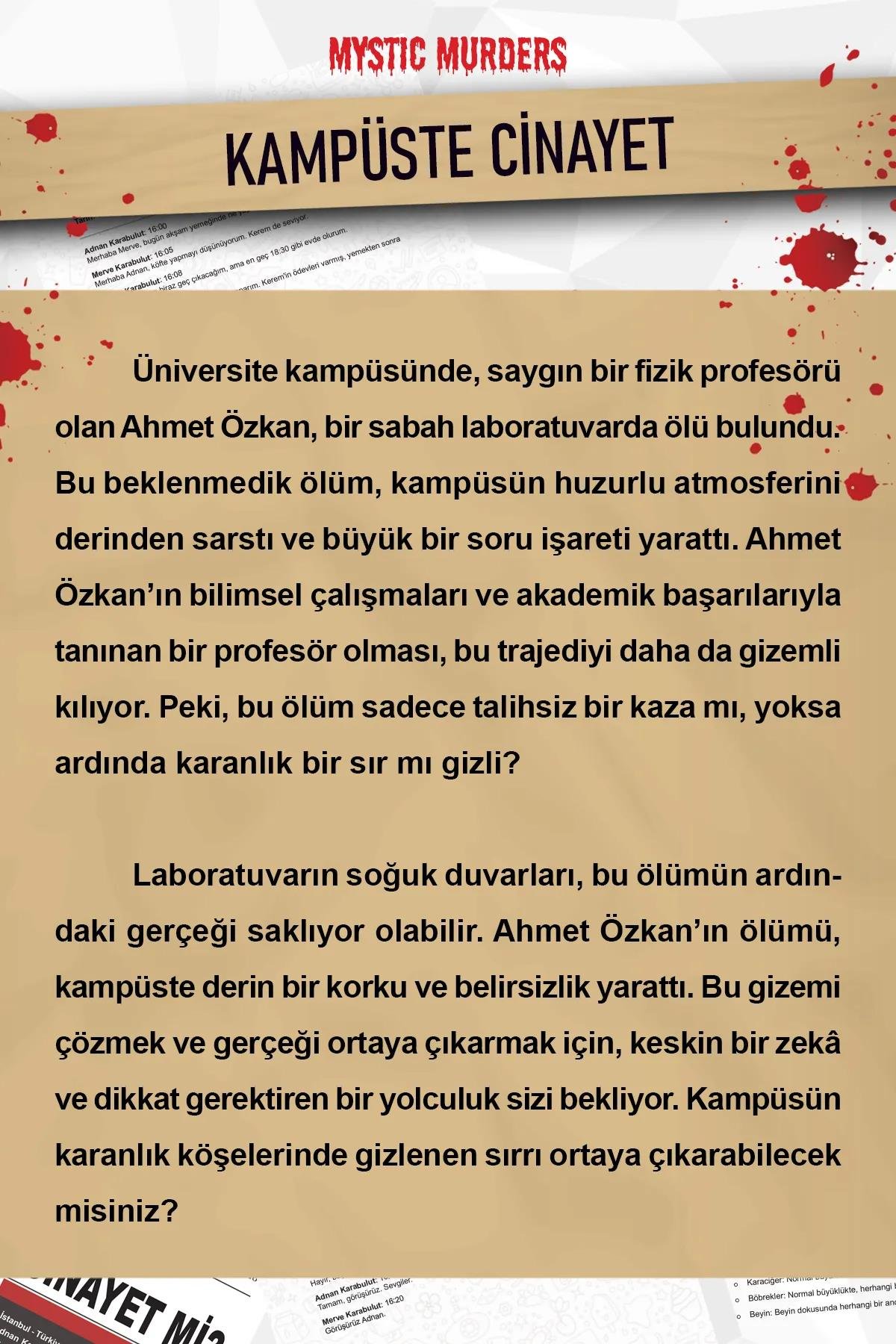  Dedektiflik Cinayet Çözme Oyunu - Kampüste CinayetgiftmodaGmig000088