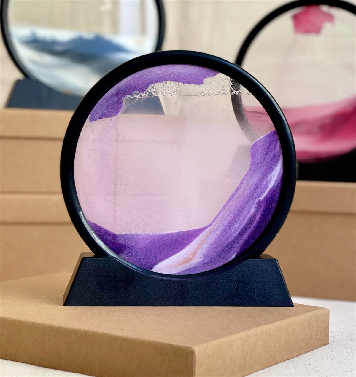 3D Hareketli Derin Deniz Manzaralı Kum Çerçeve	GiftmodaGm-4242	