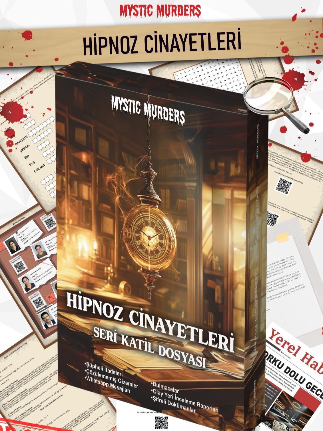 Mystic Murders Hipnoz Cinayetleri -Seri Katil Dosyası Dedektif OyunugiftmodaGmig000103