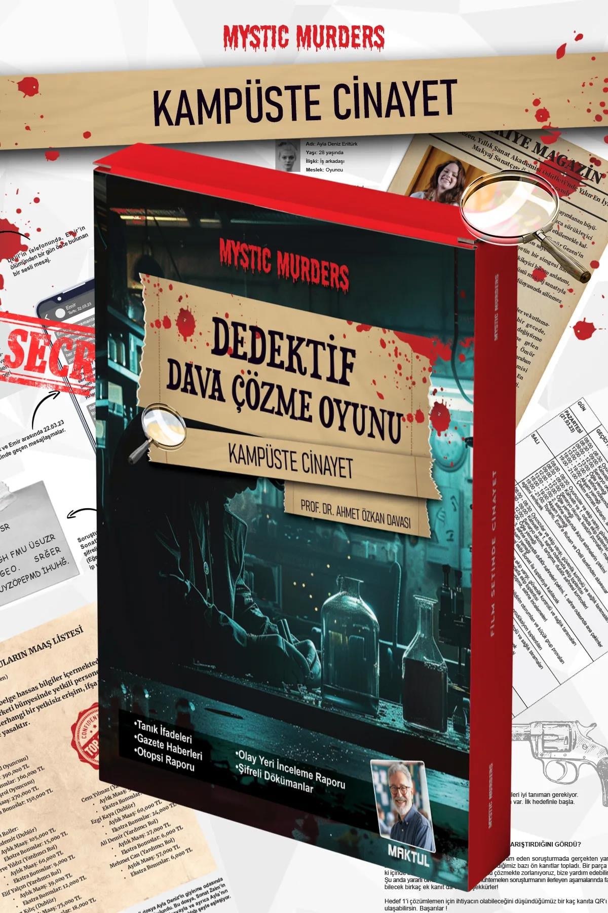  Dedektiflik Cinayet Çözme Oyunu - Kampüste CinayetgiftmodaGmig000088