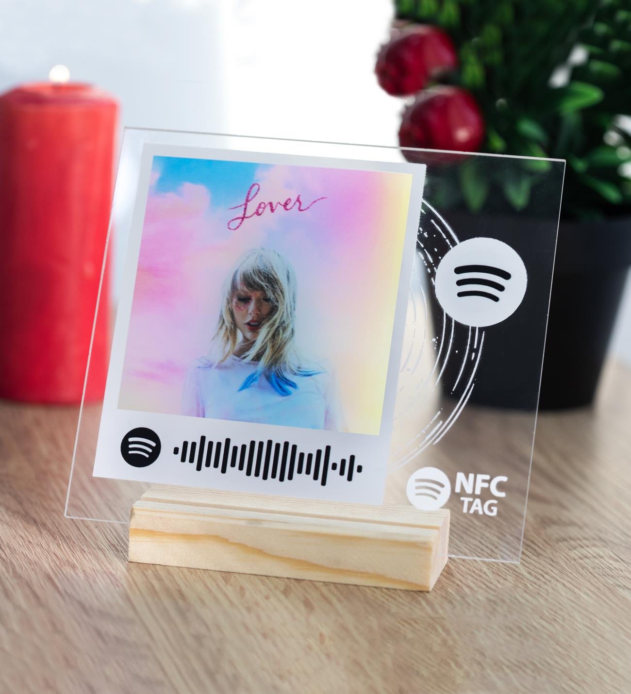 Özelleştirelebilir NFC Akıllı Spotify PlakgiftmodaGmig000079