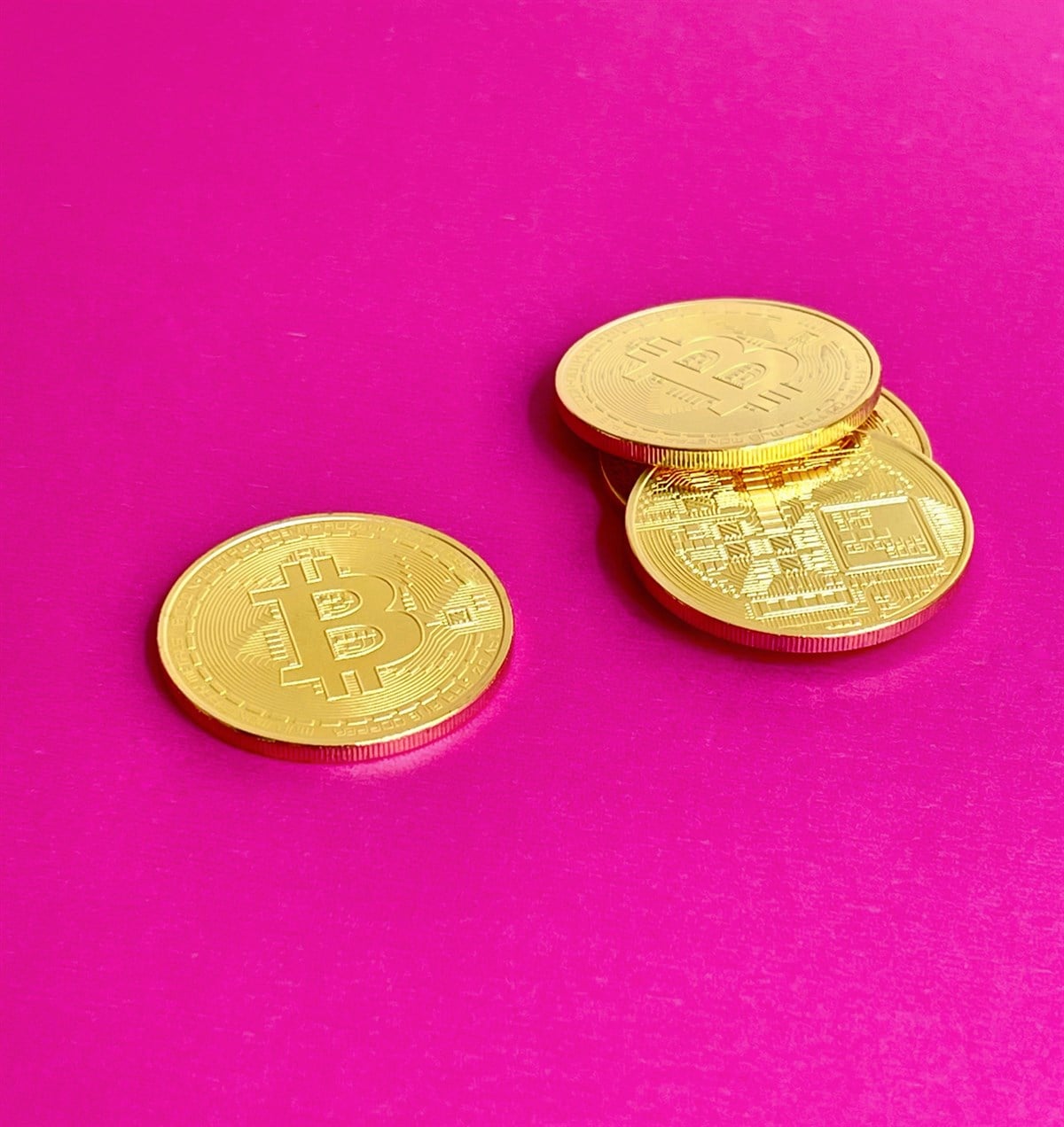 Altın Kaplama Hatıra Bitcoin ParasıGiftmodaGm-4205