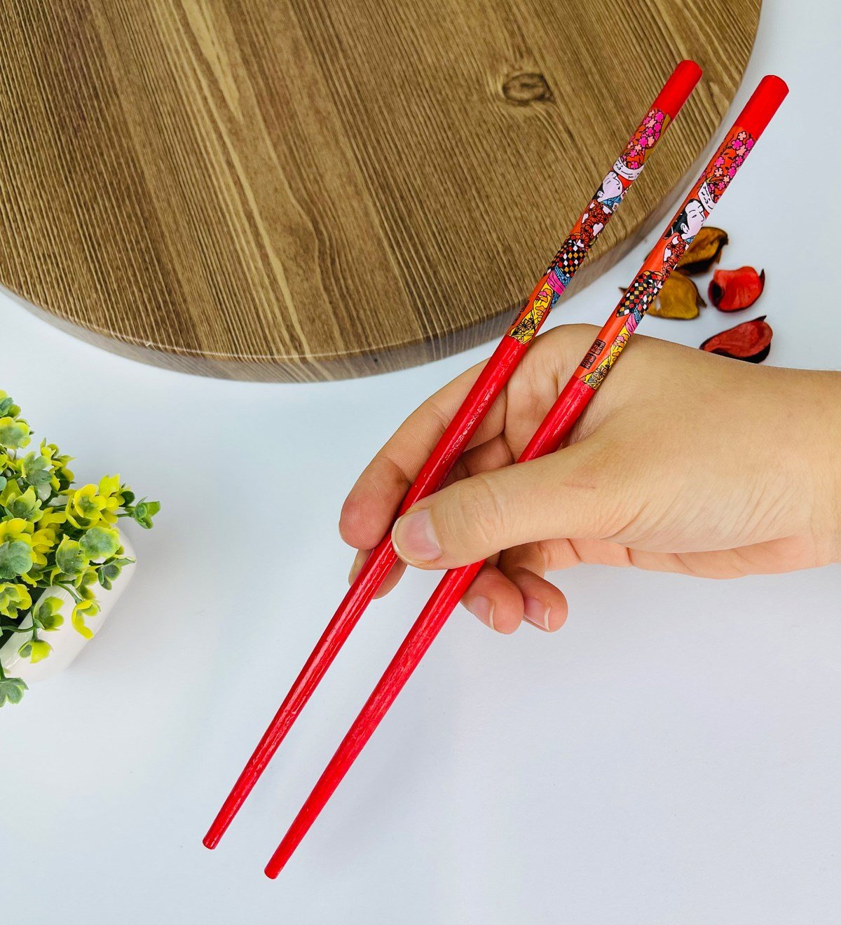 Renkli Desenli Chopstick 5'li SetgiftmodaGm-4280