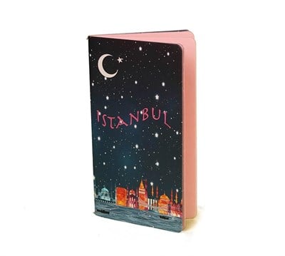 İstanbul Silüeti Mini Defter