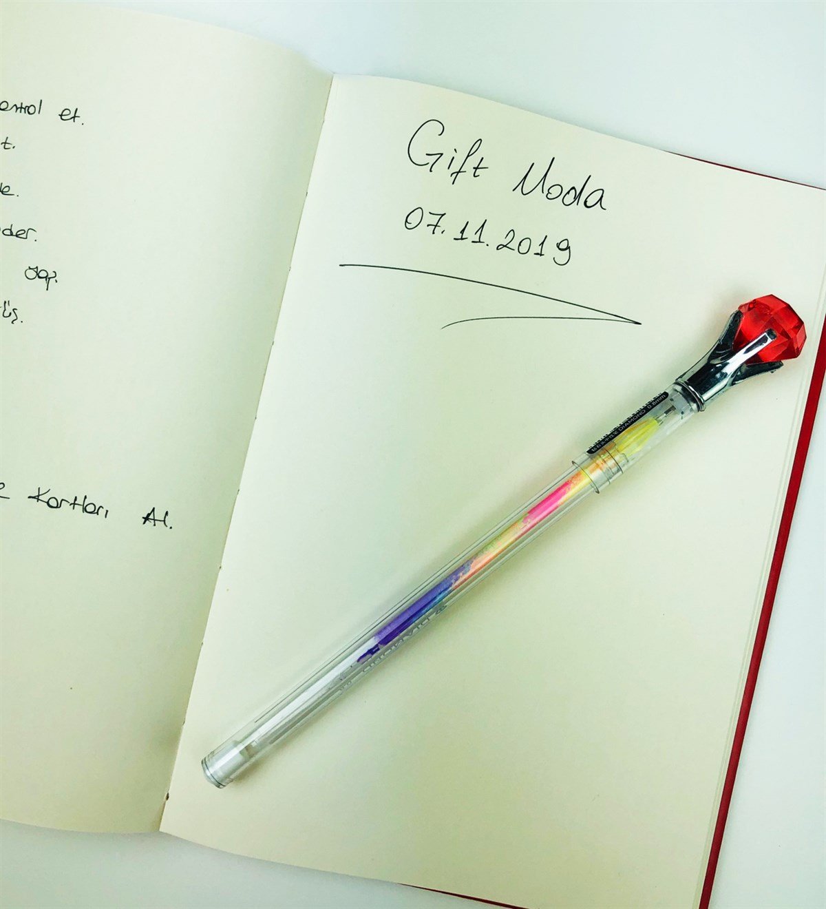 Joker Tasarımlı Lastikli DeferGiftmodaJoker-Lastikli-Defter