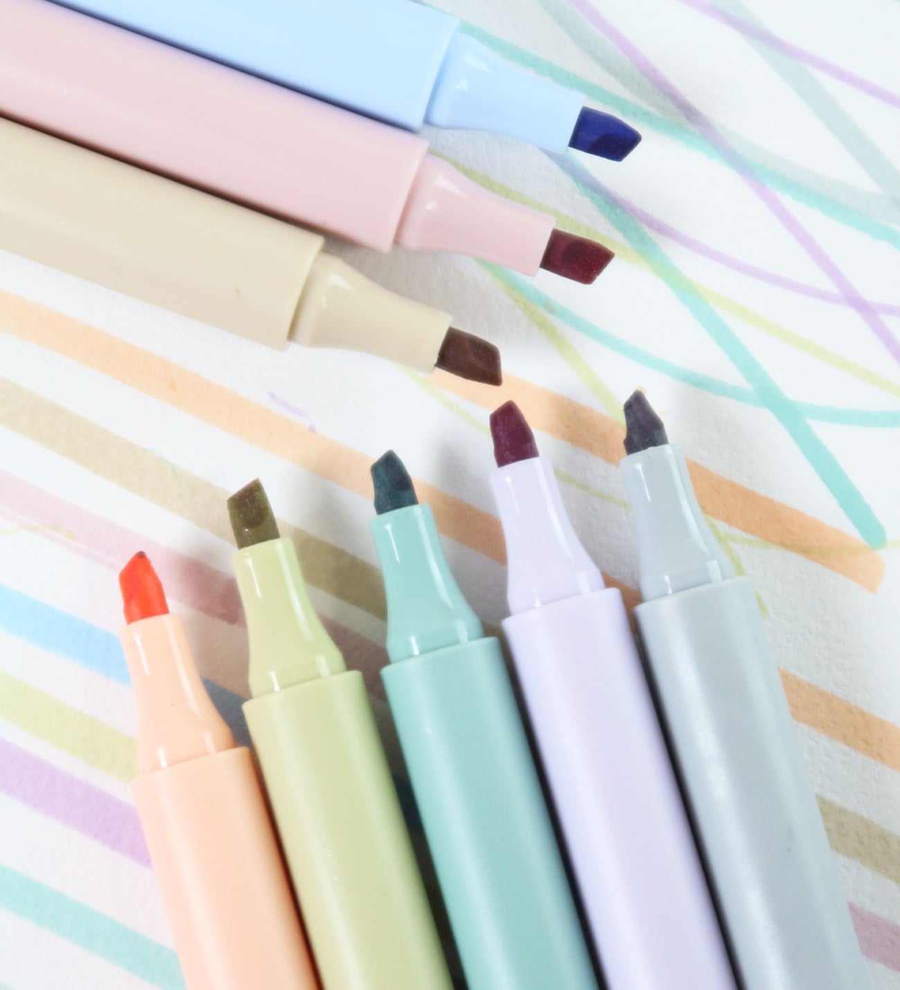 8 li Soft Renkler Marker KalemgiftmodaBM-2506