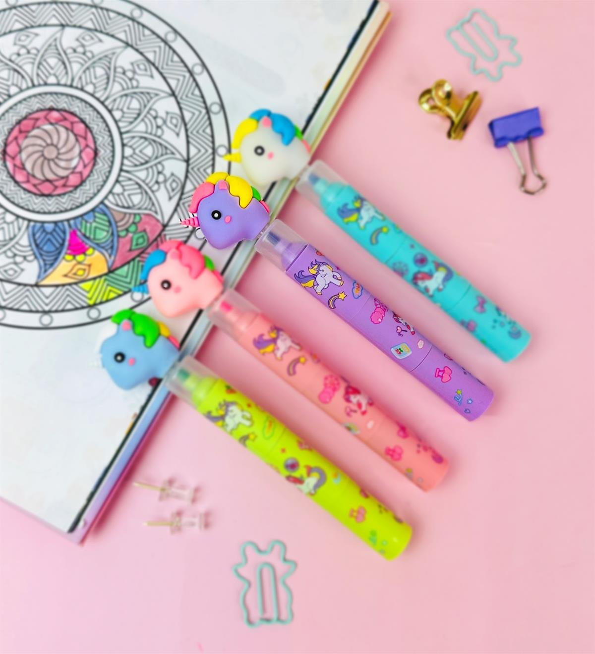 Unicorn Figürlü Keçeli KalemgiftmodaGm-5066